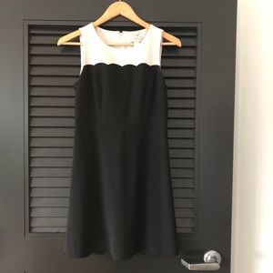 LOFT Scalloped Dress